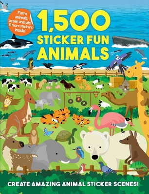 1,500 Sticker Fun Animals - George, Joshua, and Graham, Oakley, and Mayes, Susan