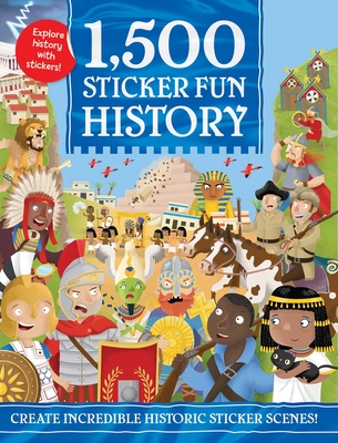 1,500 Sticker Fun History - George, Joshua