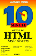 10 Minute Guide to HTML Style Sheets