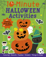 10-Minute Halloween Activities: With Stencils, Press-Outs, and Stickers!