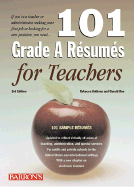 101 Grade a Resumes for Teachers