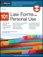 101 Law Forms for Personal Use