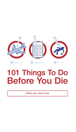 101 Things to Do Before You Die