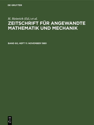 11/1/80 - Heinrich, H (Editor), and Schmid, G (Editor)