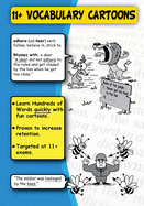11+ Vocabulary Cartoons