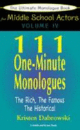 111 One-Minute Monologues