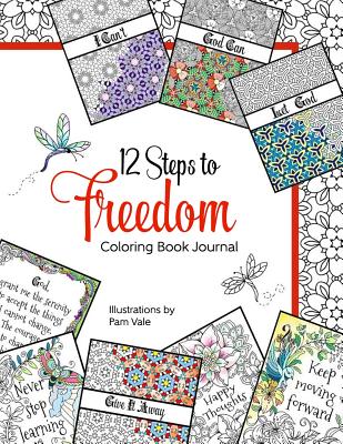 12 Steps to Freedom Coloring Book Journal - Vale, Pam
