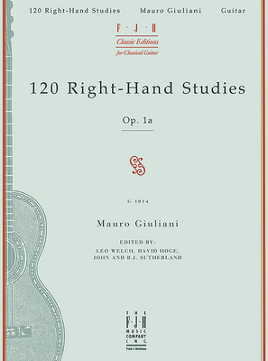 120 Right-Hand Studies - Giuliani, Mauro (Composer)