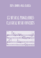 175 Musical Programmes: Classical Music Concerts