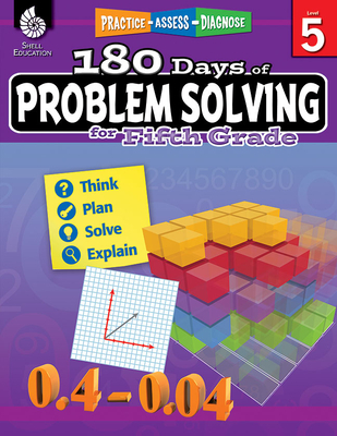 180 Days(tm) Problem Solving for Fifth Grade: Practice, Assess, Diagnose - Monsman, Stacy