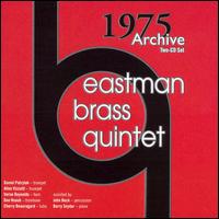 1975 Archive - Barry Snyder (piano); Eastern Brass Quintet; Eastman Brass Quintet; John Beck (percussion)
