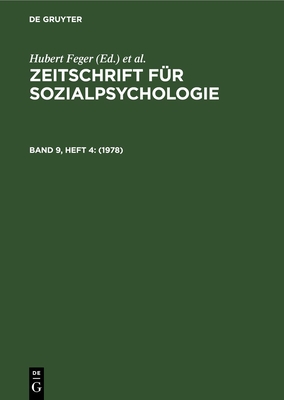 1978 - Feger, Hubert (Editor), and Graumann, C F (Editor), and Holzkamp, Klaus (Editor)