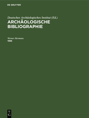 1986 - Hermann, Werner, and Braun, Claudia (Contributions by), and Schr�der, Stephan (Contributions by)