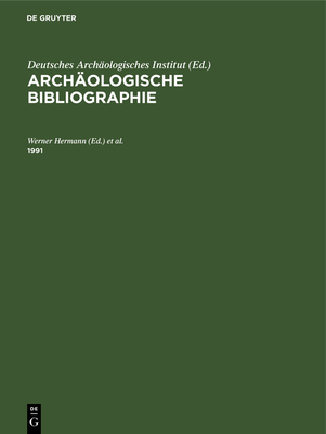 1991 - Hermann, Werner (Editor), and Neudecker, Richard (Editor), and Reinholdt, Claus (Contributions by)