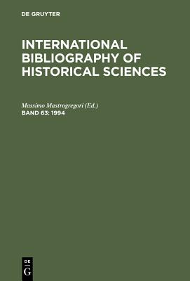 1994 - Mastrogregori, Massimo (Editor)