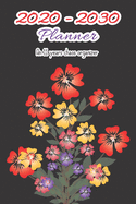 2020 - 2030 Planner: An 11 years chaos organizer