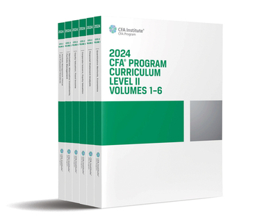 2024 Cfa Program Curriculum Level II Box Set, Volumes 1 - 6 - Cfa Institute