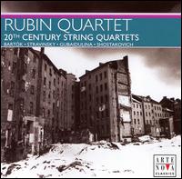 20th Century String Quartets - Rubin Quartet