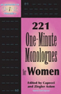 221 One-Minute Monologues for Women