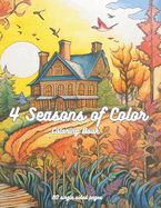 4 Seasons of Color Coloring Book