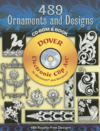 489 Ornaments and Designs CD-ROM and Book