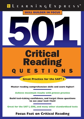 501 Critical Reading Questions - Learningexpress LLC