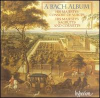 A Bach Album - His Majestys Sagbutts and Cornetts; Julia Gooding (soprano); Katherine Sharman (cello); Robert Macdonald (bass);...
