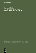 A-Bar Syntax