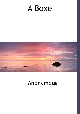 A Boxe - Anonymous
