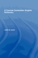A Concise Cambodian-English Dictionary