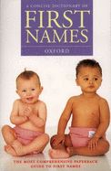 A Concise Dictionary of First Names