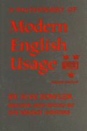 A Dictionary of Modern English Usage