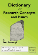 A Dictionary of Research Terms and Issues