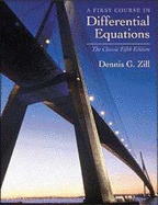 A First Course in Differential Equations: The Classic Fifth Edition
