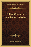 A First Course In Infinitesimal Calculus