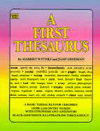 A First Thesaurus
