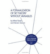 A Formalization of Set Theory Without Variables