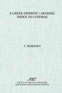 A Greek-Hebrew/Aramaic Index to I Esdras