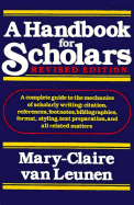A Handbook for Scholars