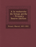 A la recherche du temps perdu
