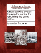 A New Banking System: The Needful Capital for Rebuilding the Burnt District