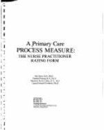 A Primary Care Process Measure: The Nurse Practitioner Rating Form