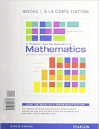 A Problem Solving Approach to Mathematics for Elementary School Teachers, Books a la Carte Edition; Mylab Math -- Valuepack Access Card; Activities Manual for a Problem Solving Approach to Mathematics for Elementary School Teachers