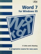 A WORD 7.0: Progressive Course for New Users