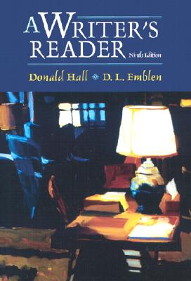 A Writer's Reader - Hall, Donald, and Emblen, D.L.