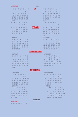A Year: Geronimo O'Brian - Taylor, Ed
