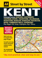 AA Street Atlas Kent: Maxi - 