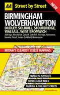AA Street by Street Birmingham, Wolverhampton