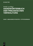 Abbaugerechtigkeiten - Kyffh?userbund
