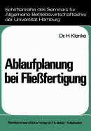 Ablaufplanung Bei Flie?fertigung